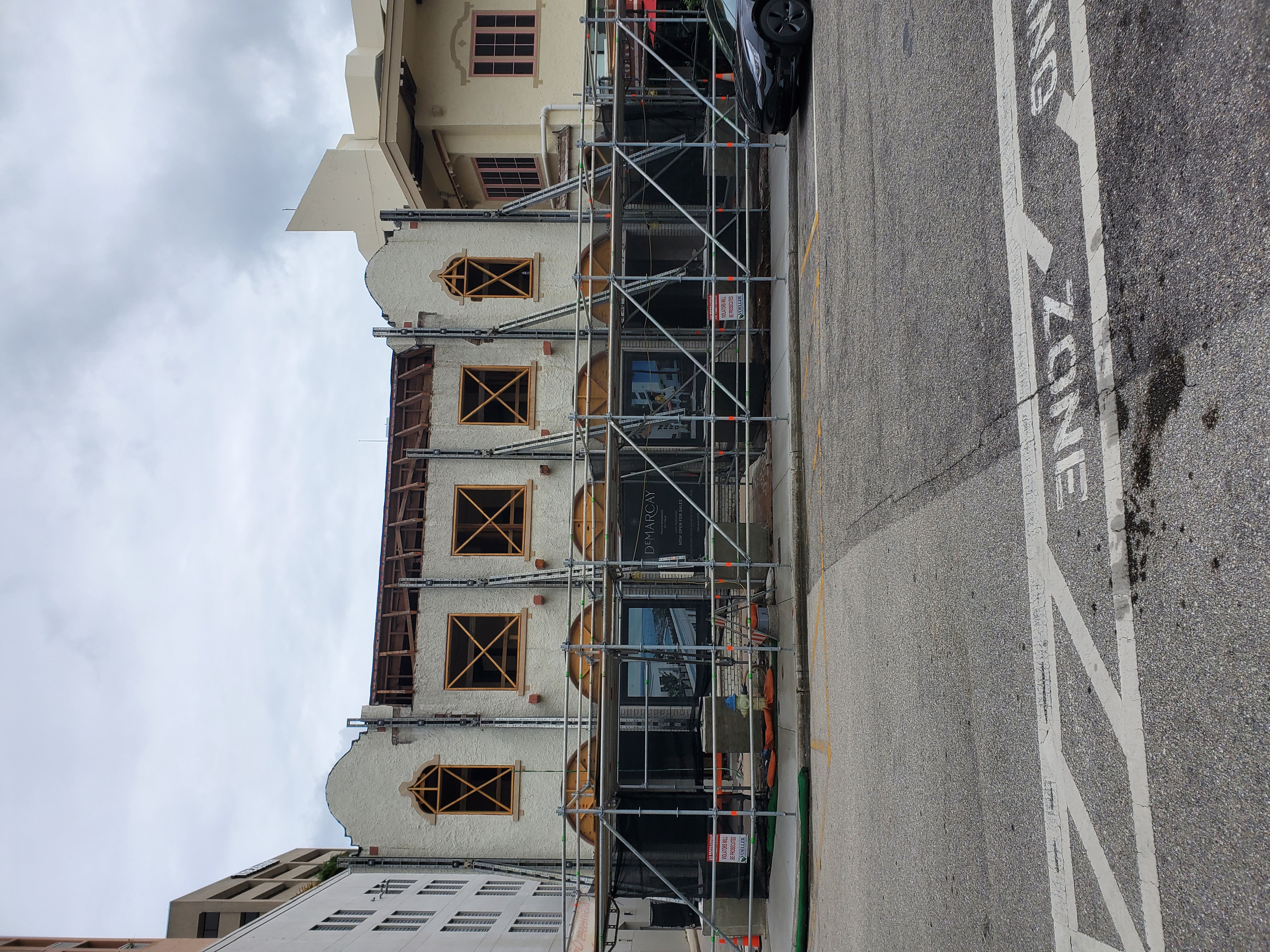 DeMarcay Building Wall Bracing