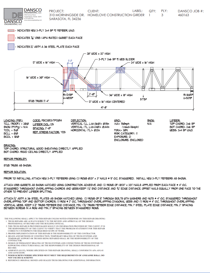 Truss Bearing Modification 2